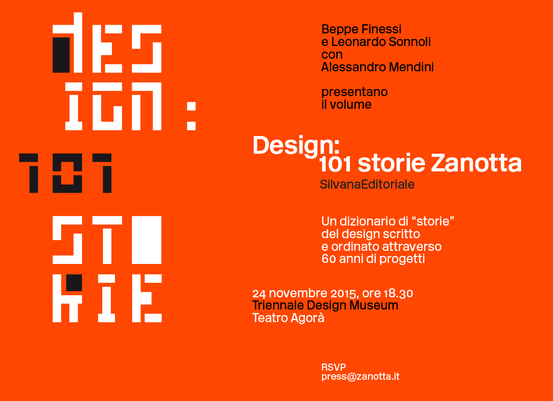 Design: 101 storie Zanotta